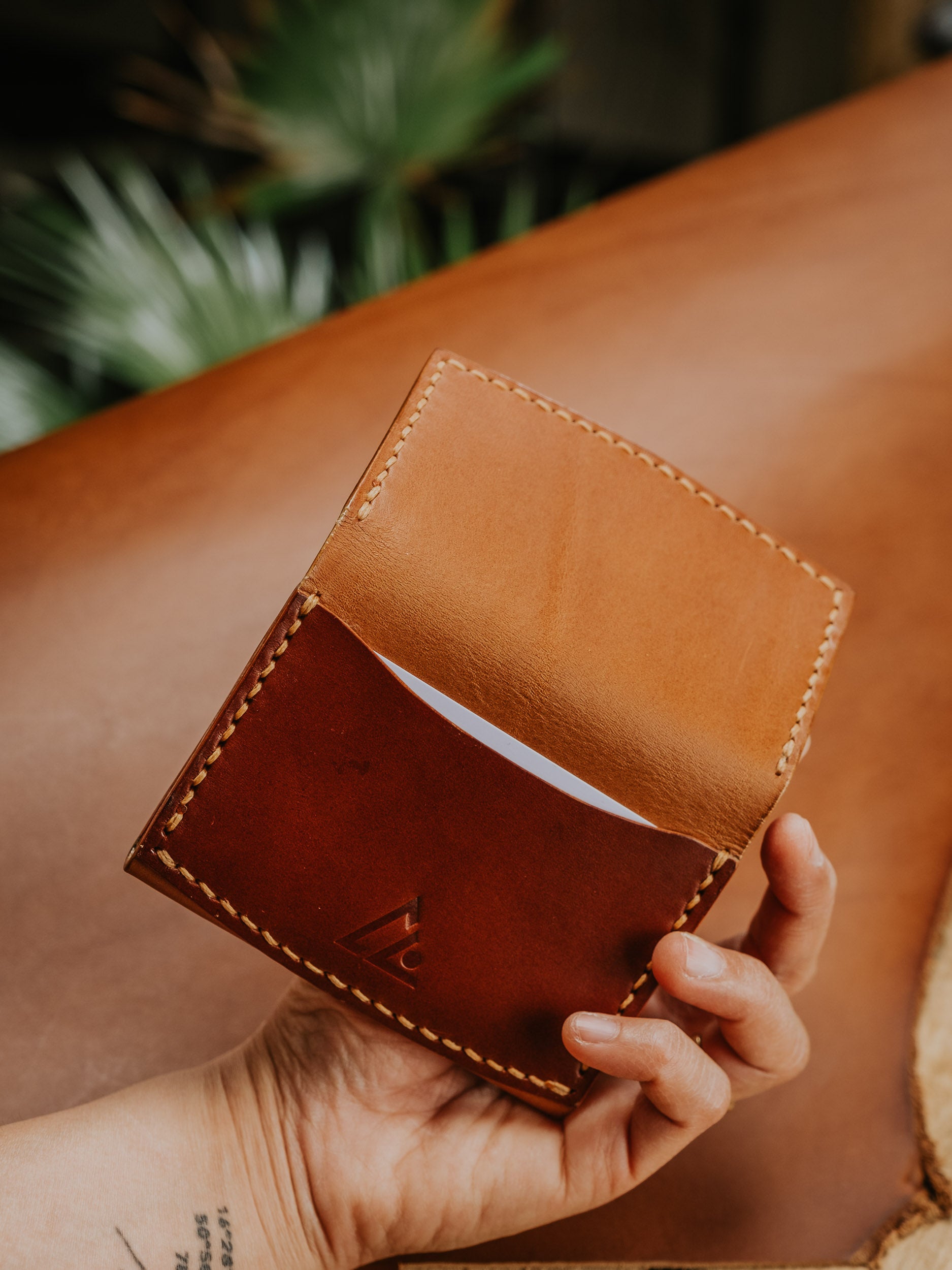 LVM 01 LEATHER WALLET