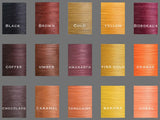 Lavietnamita leather thread from meisi in many different collour