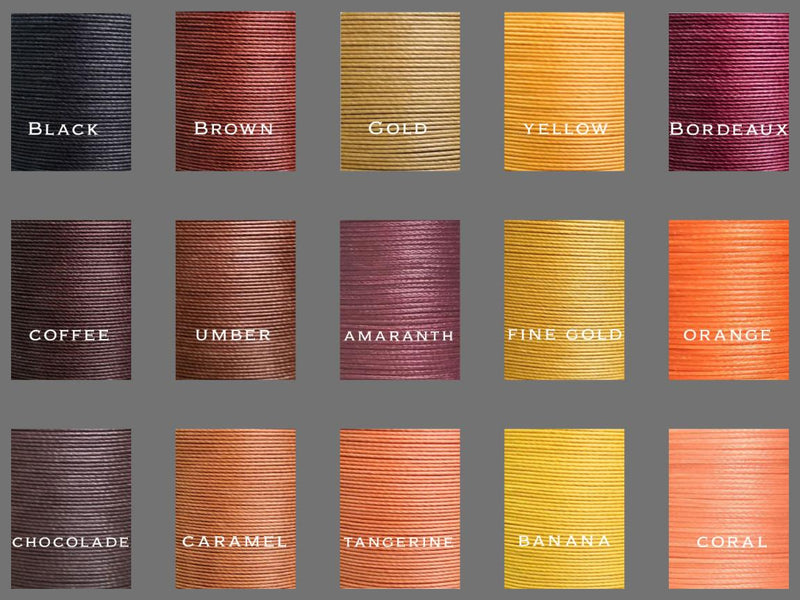 Lavietnamita leather thread from meisi in many different collour